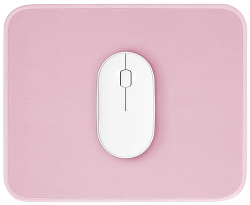 Pink Mouse Pad, Nice and Cute Mouse Pad, Splash-Proof Textured