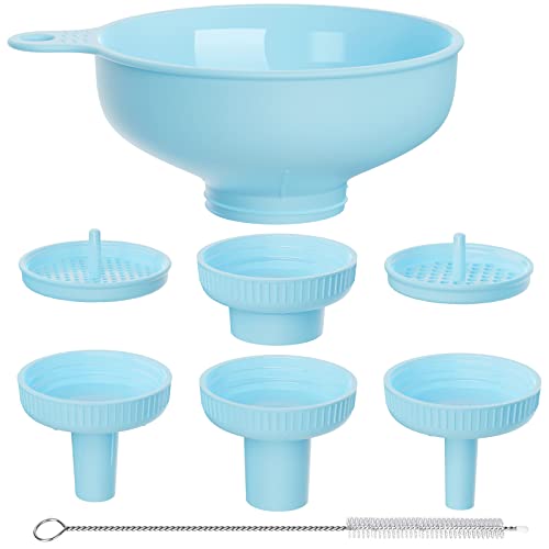Smart Home Pisol Wide Mouth Versatile Funnel, Canning Funnels for Kitchen Use, Set