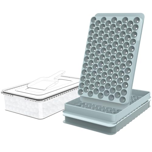 top-tier WIBIMEN Mini Ice Cube Trays, 0.55” Tiny Pebble Ice Set